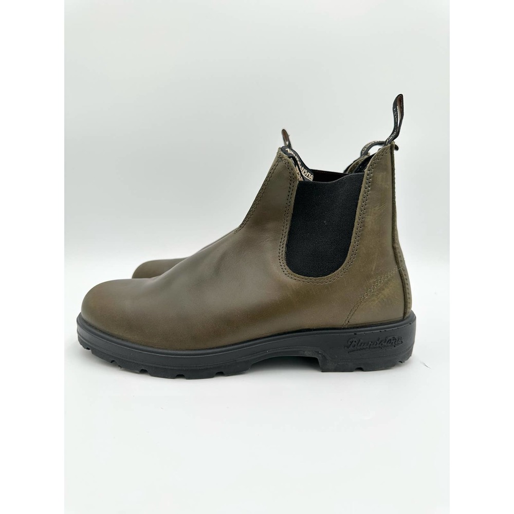 Blundstone 550 Rugged Sole Men's Green Blundstone Chelsea Boots US 9.5/ AU 8.5 - Picture 2 of 10
